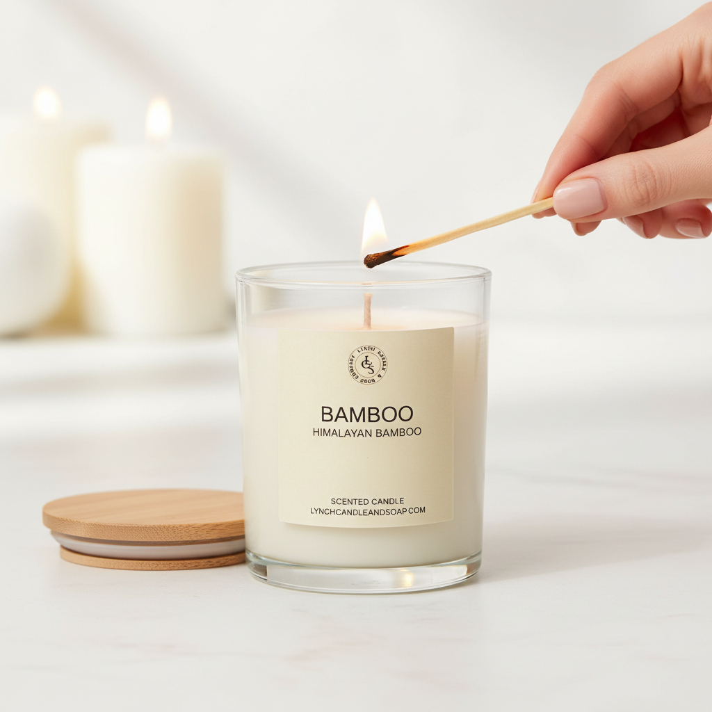 Bamboo - Fresh Clean Soy Candle