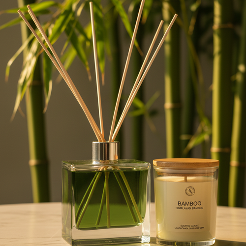 Bamboo - Reed Diffuser & Candle Set