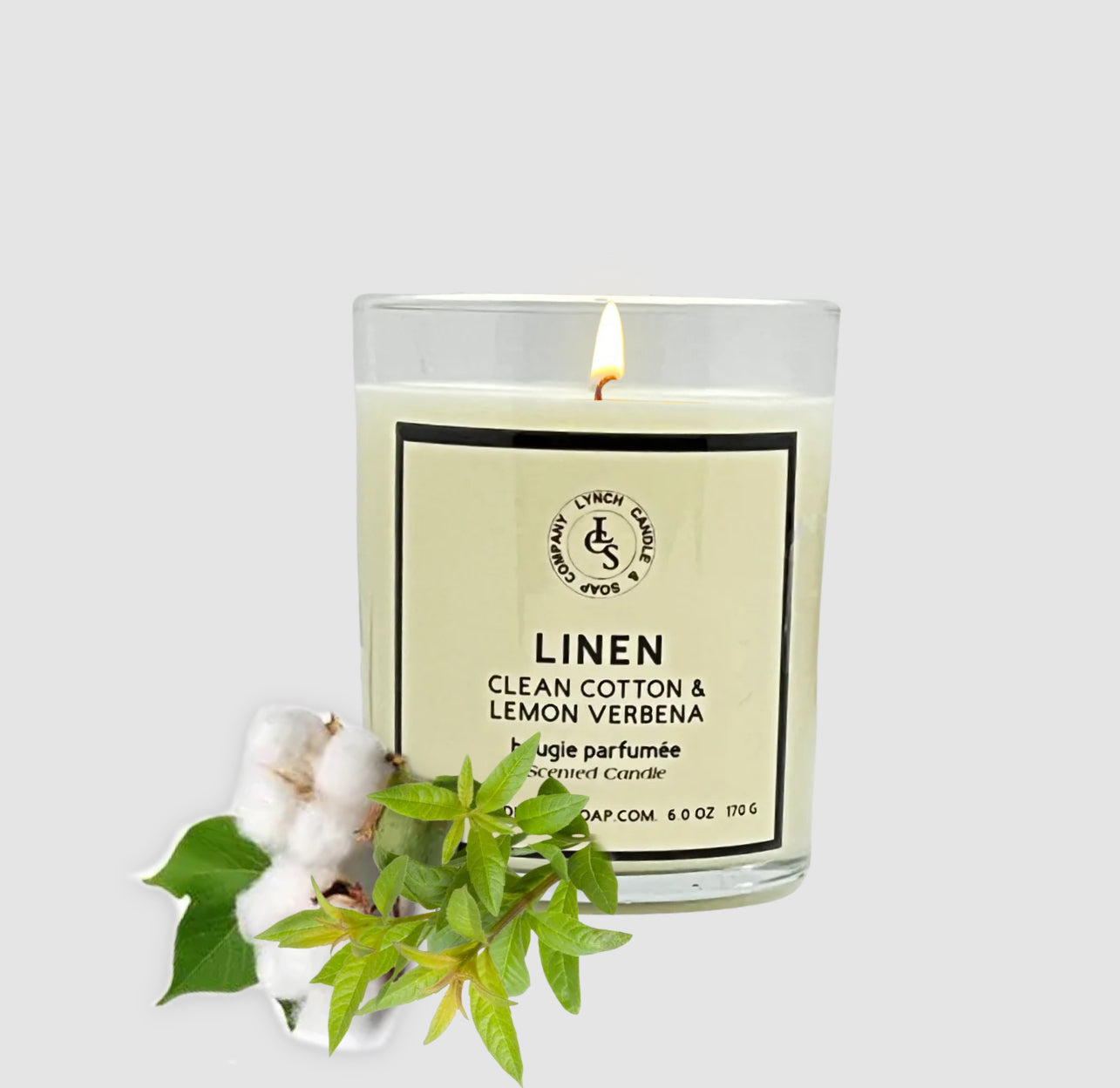 Linen - Lemon Verbena + Clean Cotton