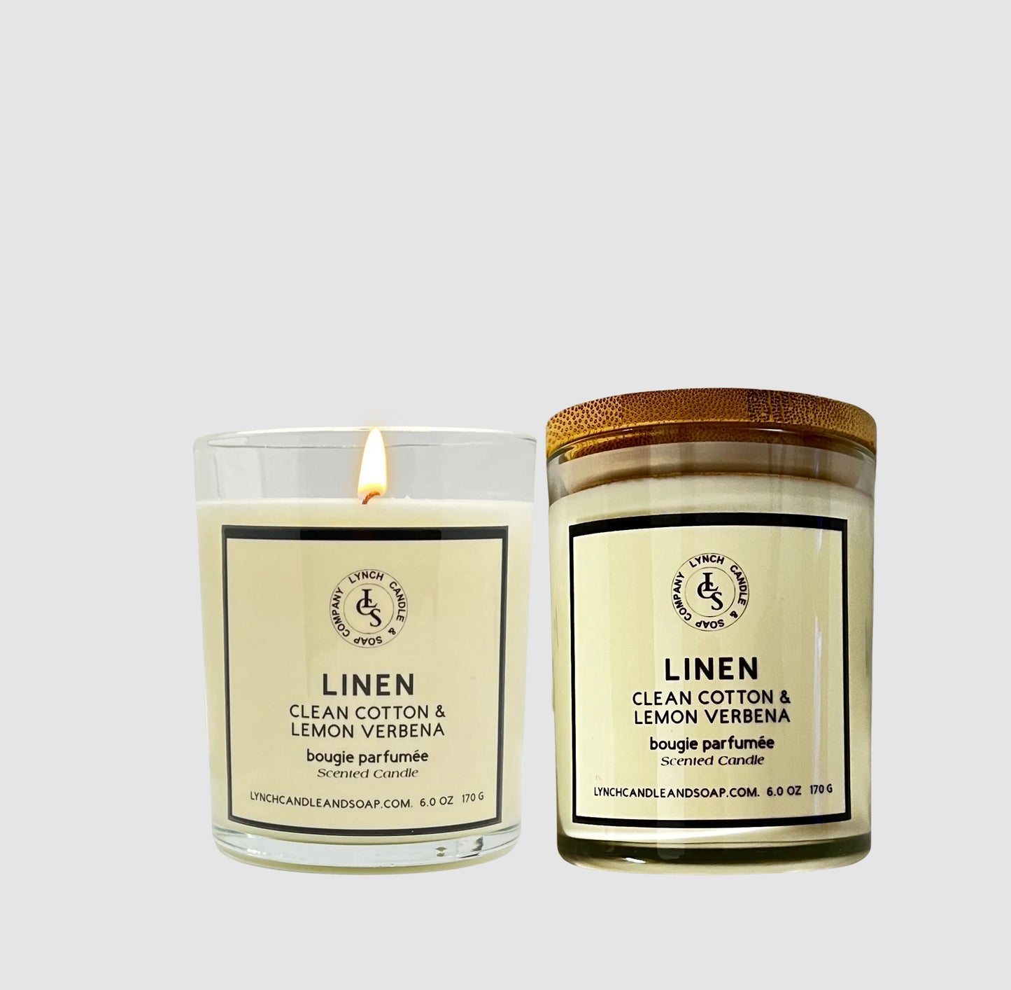 Linen - Lemon Verbena & Cotton Diffuser + Candle + Soap