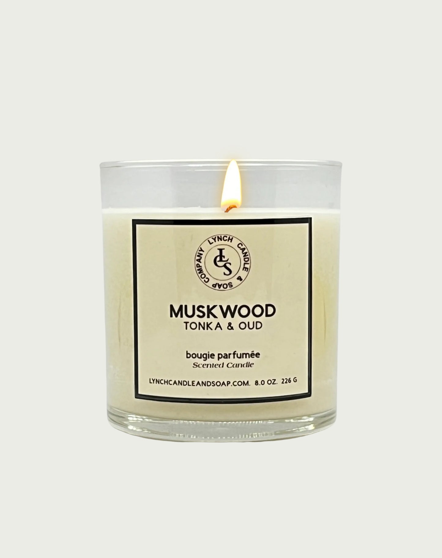 MuskWood - Honey Tonka + Oud Candle