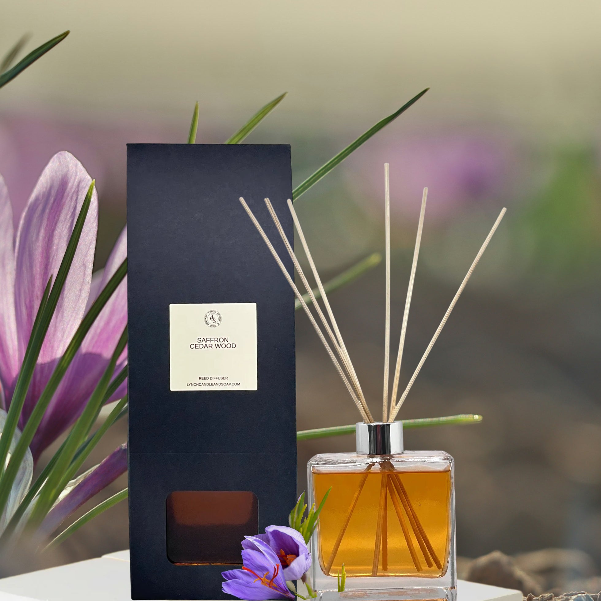 Saffron CedarWood Reed Diffuser