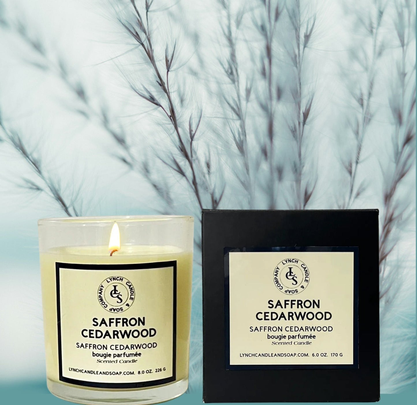 Saffron CedarWood Diffuser + Candle